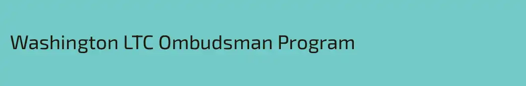 Washington LTC Ombudsman Program